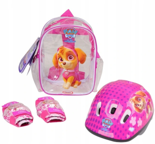 SKYE PRILBA PAW PATROL 4 OCHRANA BATOHOVÝ BIKE