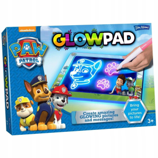 Detská kozmetika - POPIS TABUĽA PATROL DESKA GLOWPAD LED SVETLO