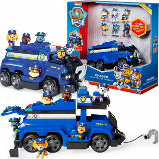 Rozprávkové autíčko - PSI Patrol Great Radio Vehicle + 6 figúrky