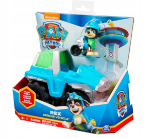 Pes Patrol Set Auto Vozidlo + Figurine Rex.6063452