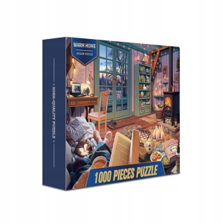 Puzzle 1000 El Warm Warm Dom Jigsaw Dospelý