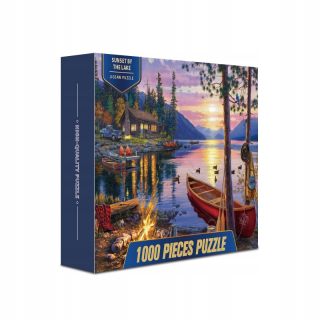 Puzzle 1000 El dospelých Puzzle Jigsaw Lake
