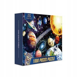 Puzzle 1000 El dospelých Obtiažne puzzle skladačky Planet
