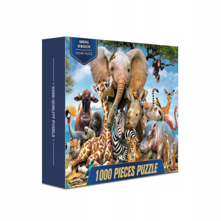 Puzzle 1000 El Kingdom Animal Jigsaw dospelých