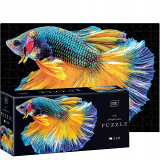 PUZZLE 250 ELEMENTS Colorful FISH Interprint PUZZLE for ADULTS LARGE