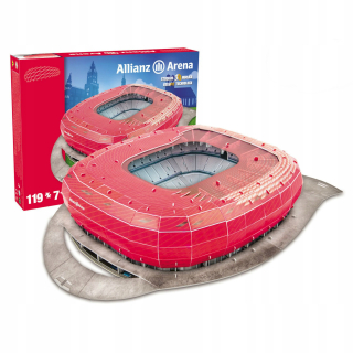 3D PUZZLE STADION ALLIANZ ARENA BAYERN MNÍCHOV