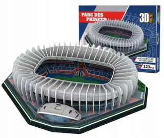 3D PUZZLE PARC DES PRINCES PSG PARIS FUTBAL STADIUM 123 ELEMENTS