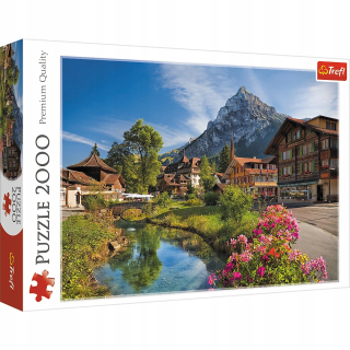 Puzzle Alps v letnej Mount Trefl 2000 El.