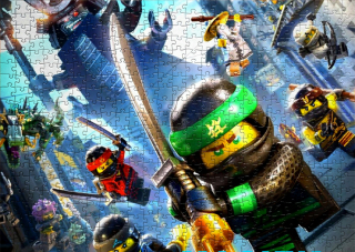 Ninjago Puzzle + Detská Free Názov A3 - 252EL