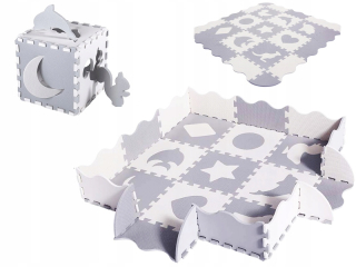 Vzdelávacia podložka pre deti - Pena puzzle EVA 25 ELE silná mat