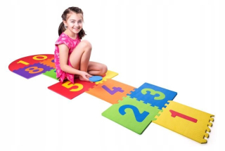 Puzzle poschodie penová podložka hra v detskom triede