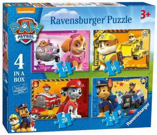 Puzzle Ravensburger Pea Pea hliadka 4v1 070336 3+