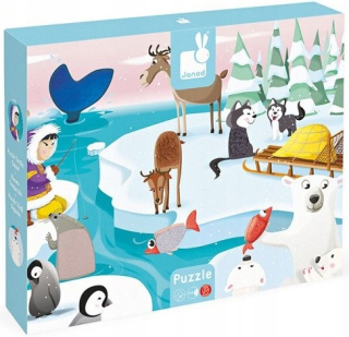 Senzorové puzzle Iceberus 20 el. Janod 3+