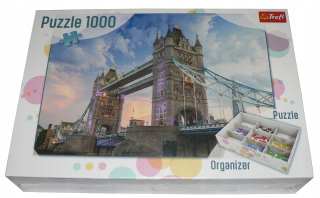 TREFL 1000 + Sorter Puzzle - London Tower Bridge!