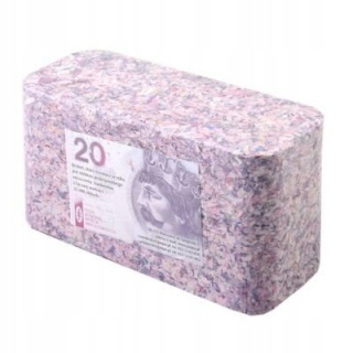 Puzzle s peniazmi brikety z 1250 bankovky 20 PLN