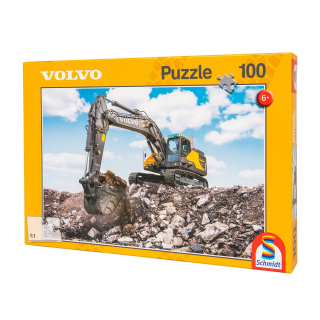 Puzzle pre chlapcov Volvo EC380E - 100 prvkov