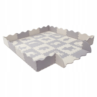 Vzdelávacia podložka pre deti - Puzzle Penové Vzdelávacie Mat 36-Elem FAT XXL