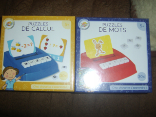 Vzdelávacie PUZZLE, francúzsky jazyk