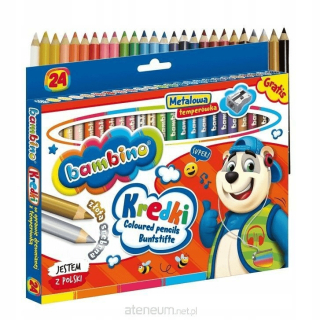 Bambino ceruzkové pastelky 24 ks.