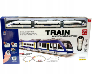 Dráha pre deti, stavebnica - Pendolino na diaľkové ovládanie Batérie 394