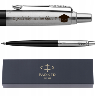 Čierne automatické guľôčkové pero Parker