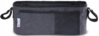 Organizér na kočík Petite&Mars šedý