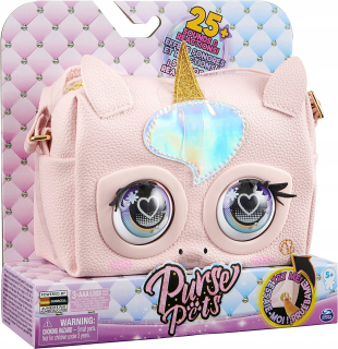 INTERAKTÍVNA TAŠKA DO PEŇAŽKOV GLAMICORN S OČAMI