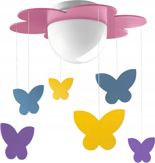 Luster do detskej izby - Spoločnosť Philips MYKIDSROOM Detské lampy butterflies 3O31