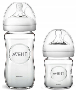 Sada sklenených fliaš Philips Avent 120ml 240ml