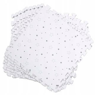 Vzdelávacia podložka pre deti - Pena Stars puzzle 50 x 50 cm 9 ks.