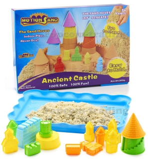 Kinetický piesok - Sand Piaskolina 800g Castle Motion pieskové formy