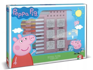 Pečiatky pre deti - Maxi Box pečiatka Peppa