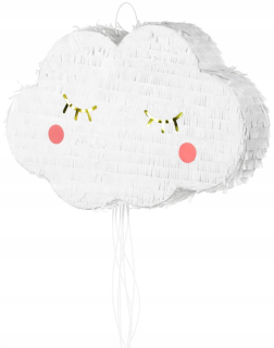Pinata PartyDeco Cloud PIN14 biela 50x32x9 cm