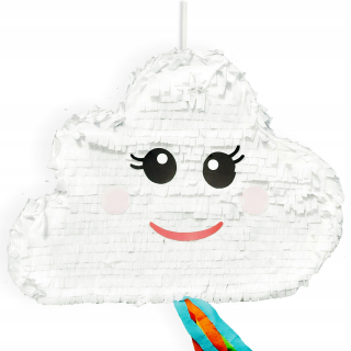 Piñatá pre veľký narodeninový 50cm White Cloud