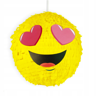 Narodeninová piñata VEĽKÝ 90 cm smajlík