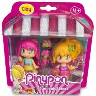Bábika -  Pinypon City na nákupy set 2 bábiky