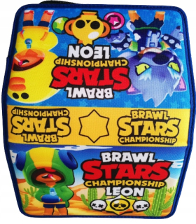 Peračník - Peračník BRAWL STARS, skladací, dvojitá chlopňa