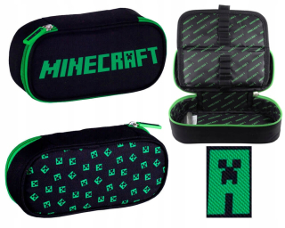 Peračník - Školská ceruzka Case Astra Minecraft Creeper