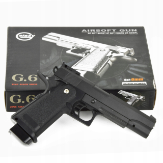 Pištoľ pre deti - G6 G6 Metal replika ASG na loptách Colt 1911