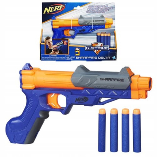 Pištoľ pre deti - NERF N-STRIKE SHARPFIRE DELTA B5816