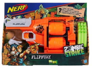 Pištoľ pre deti - Pištoľ Nerf Zombie Strike Hasbro Flipfury A9603