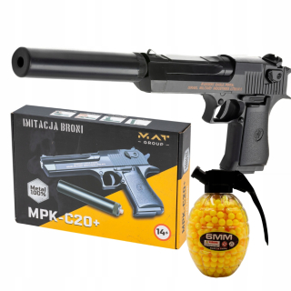 Replika guľôčkovej pištole Desert Eagle ASG