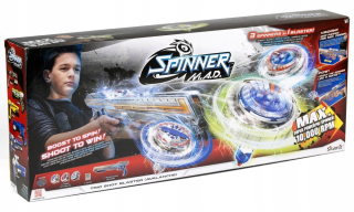 Pištoľ pre deti - Zbraň Spinner M.A.D Blaster Trio Shot
