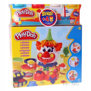 Play Doh Cake Claun 23010 + 4 zdarma Rúrky