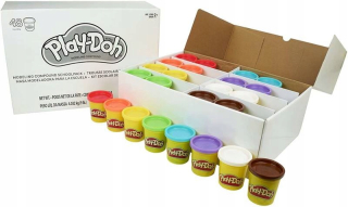 Modelovacia hmota - Zahrajte si DOH DOUGH SCHOOL SET 48 TUVA