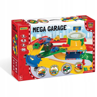 Dráha pre deti, stavebnica - Play Tracks Garage Mega Garáž s Route 53140