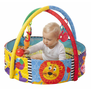 Vzdelávacia podložka pre deti - Playgro Mata Educational Plavecký bazén Play 4in1