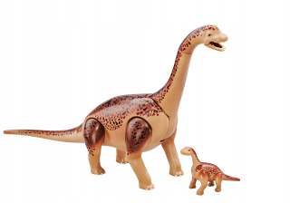 Stavebnica - Playmobil 6595 Brachiosaurus s detskými dinosaurov