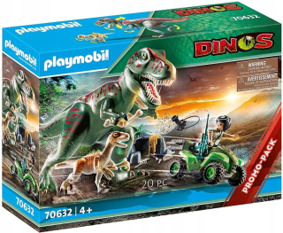 Stavebnica, slamky - PlayMobil T-Rex 70632 útok