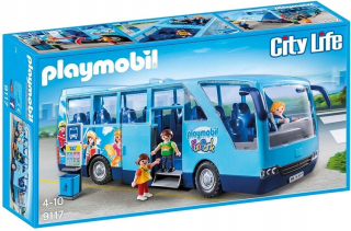 Stavebnica - Playmobil City 9117 Školský autobus
